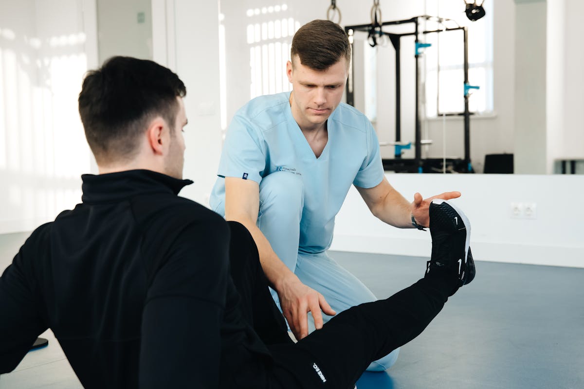 Sesión de osteopatía y terapia manual